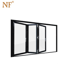 soundproof veranda aluminum bifolding window